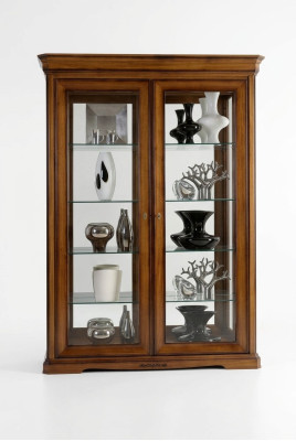 Wohnzimmer Vitrine Schrank Bücher Regal Anrichte Klassische Möbel Regale Holz