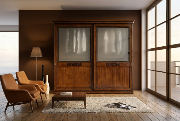 Schlafzimmer Schiebetürschrank Schrank Spiegel Kleider Schränke Luxus Möbel Neu