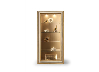 Vitrine Glas Schrank Vitrinen Wohnzimmer Schau Schränke Italienische Möbel NEU