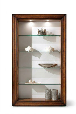 Luxus Vitrine Holz Möbel Schränke Regal Aktenschrank Glasschrank Antik Schrank