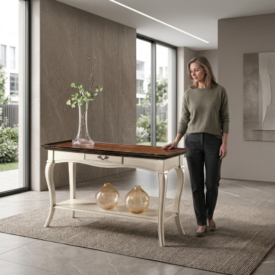 Konsolen Nachttisch Schlafzimmer Beistelltisch Modern Design Möbel Holz Weiß Neu