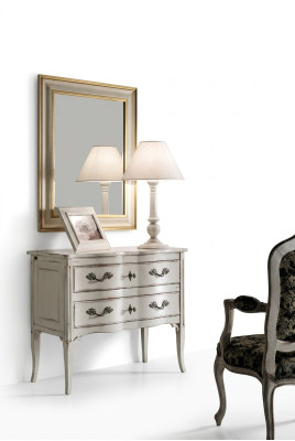 Kommode Holz Schrank Sideboard Italienische Möbel Einrichtung Kommoden