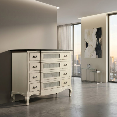 Kommode Luxus Anrichte Sideboard Art déco Stil Kommoden Italienische Luxus Möbel