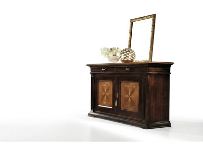 Kommode Schubladen Holz Kommoden Wohnzimmer Sideboard Schrank Schränke Massiv