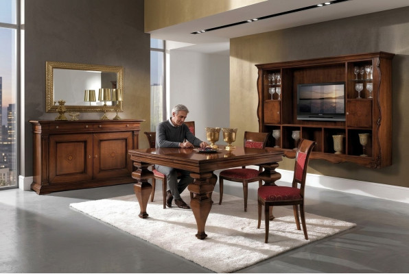 Esstisch Design Möbel Einrichtung Tische Massivholz Tisch Neu Luxus Italienische