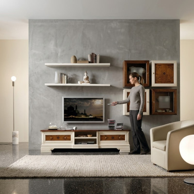 Wohnwand Wohnzimmer Set Vitrine Schrank Regal Set Wohnwände Regal Fernseh Wand
