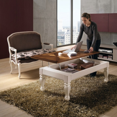 Luxus Wohnzimmer Tisch Couchtisch Holztisch Design Tische Italienische Möbel neu