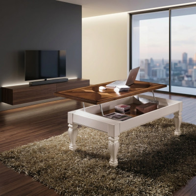Luxus Wohnzimmer Tisch Couchtisch Holztisch Design Tische Italienische Möbel neu