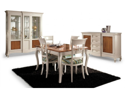 Tisch Möbel Esstisch Naturholz Retro Style Esszimmer Wohnzimmer Esstische Tische