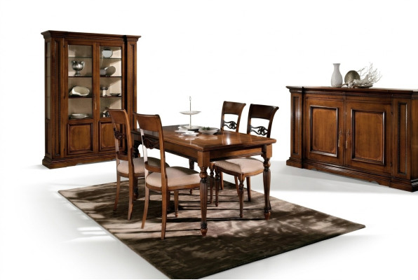 Wohnzimmer Set Tisch 4x Stühle Sitzgruppe Essgruppe Esszimmergarnitur Tischset