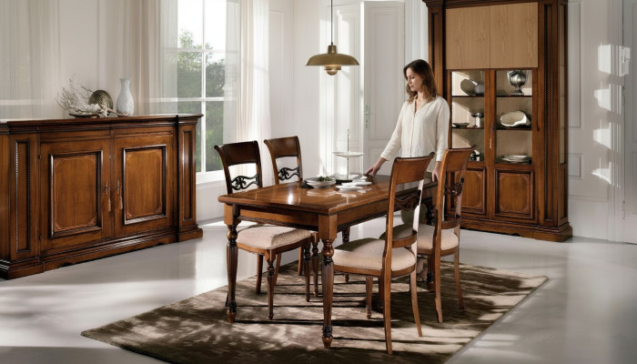 Esstisch Holz Esstische Esszimmer Tische Tisch Design Holz Luxus Möbel Italien