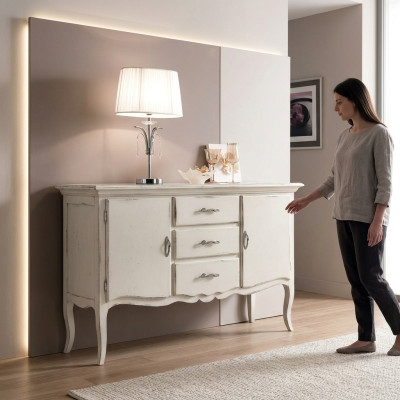 Kommode Luxus Schlafzimmer Holz Design Anrichte Side Neu Kommode Schrank Regal