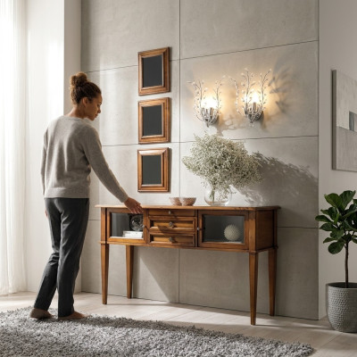 Konsolentisch Design Holz Tisch Konsole Sideboards Luxus Tisch Sideboard Neu