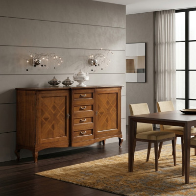 Buffet Kommode Sideboard Anrichte Schublade Vitrine Wohnzimmer Holz Kommoden Neu