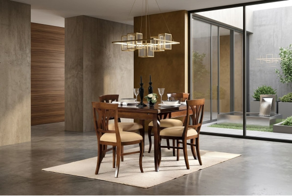 Esszimmer Stühle Lehnstuhl Essgarnitur Garnitur 4x Stuhl Set Lehnstühle Neu 5tlg