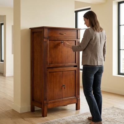 Kommode Anrichte Schrank Garderobe Sideboard Möbel Antik Stil Holz Luxus Holz