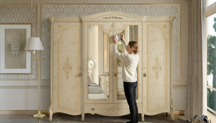 Kleiderschrank Schrank Möbel Italienische Einrichtung Schränke Neu Schlafzimmer