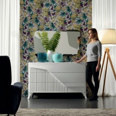 Kommode Sideboard Schrank Luxus Kommoden Schrank Regal Möbel Holzschrank Italy