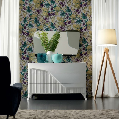 Kommode Sideboard Schrank Luxus Kommoden Schrank Regal Möbel Holzschrank Italy