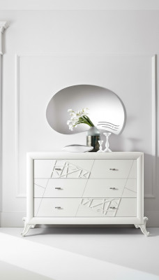  Kommode Anrichte Sideboard Braun Möbel Massiv Sideboards Holz Schrank Kommoden