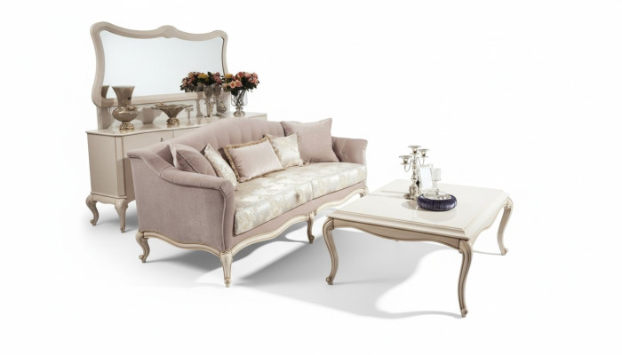 Dreisitzer Klassisches Sofa Couch Polster Möbel Italienische Möbel Sofa