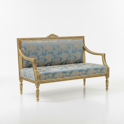 Zweisitzer Klassisches Sofa Couch Polster Möbel Italienische Möbel Sofas Couchen