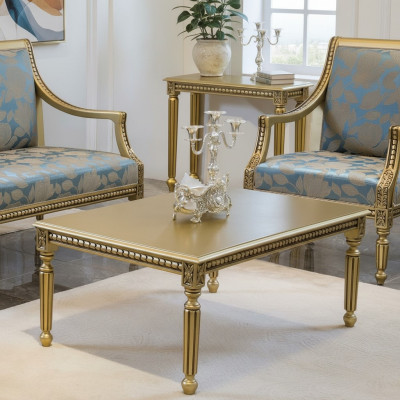 Couchtisch Beistelltisch Wohnzimmer Holz Tische Luxus Stil Tisch Neu