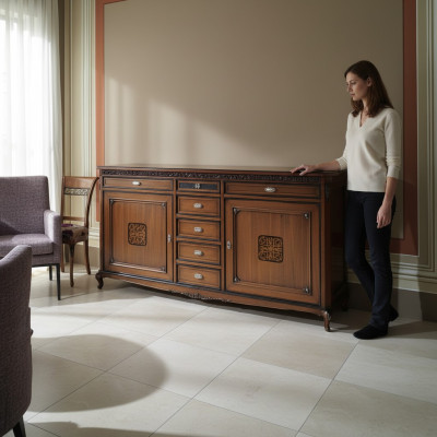Kommode Sideboard Kommoden Schrank Möbel Anrichte Massiv Holz Schränke Italien