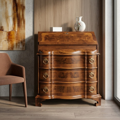 Kommode Anrichte Sideboard Möbel Braun Massiv Sideboards Holz Schrank Kommoden