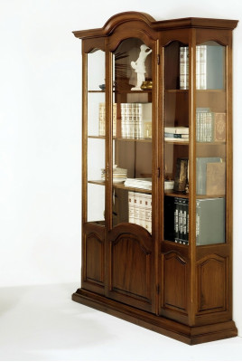 Bücherschrank Schrank Regal Echtholz Möbel Vitrine Büro Möbel Büro Einrichtung