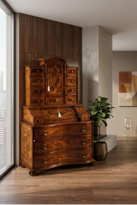 Buffet Schrank Wohnzimmer Schränke Sekretär Vaccari cav giovanni Anrichte Möbel