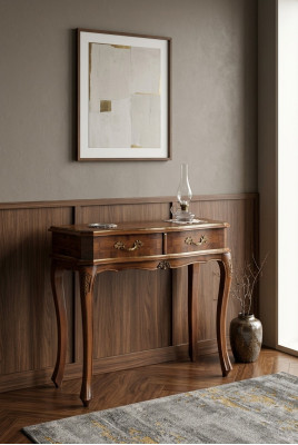 Konsole Konsolentische Schmink Konsole Konsolentisch Designer Holz Tisch Italien