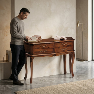 Konsolentisch Schmink Konsole Designer Holz Tisch Konsole Konsolentische