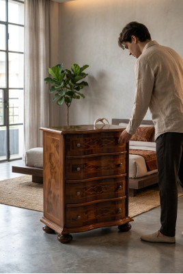 Italienische Kommode Holz Stil Möbel Luxus Kommoden Stil Barock Antik Stil Neu