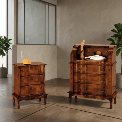 Nachttisch Luxus Holz Nachttische Tisch Konsolen Nacht Modern Stil Konsole Neu