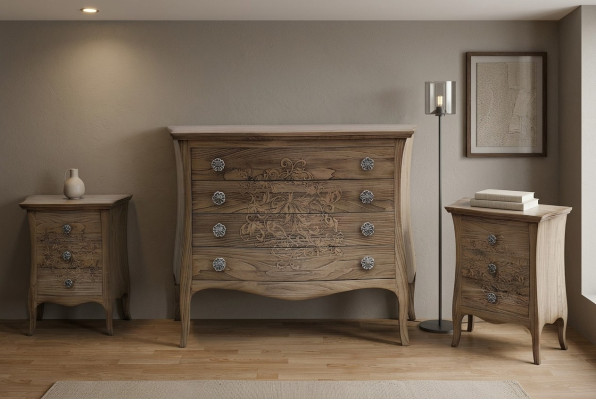 Kommoden Holz Schränke Anrichte Möbel Luxus Kommode Sideboard Schrank Italien