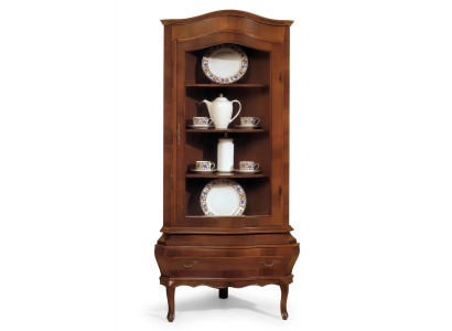 Eckvitrine Schrank Klassische Vitrinen Wohnzimmer Wohnzimmer Schränke Anrichte