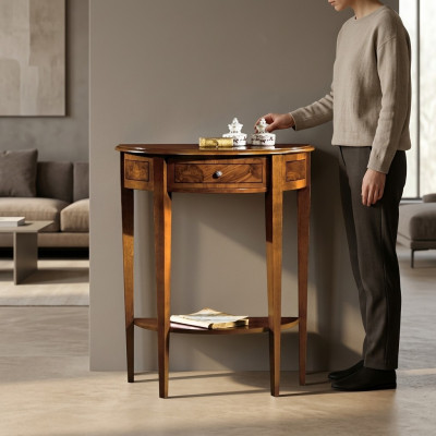 Konsolentisch Design Möbel Stil Barock Holz Italienische Tisch Tische Couchtisch