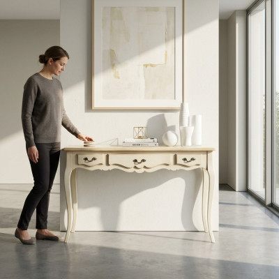 Konsolentisch Design Holz Tisch Konsole Sideboard Luxus Tisch Sideboard Konsolen