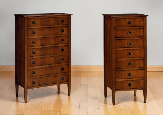Kommode Sideboard Kommoden Sideboards 7 Schubladen Hochschrank Schrank Holz Neu