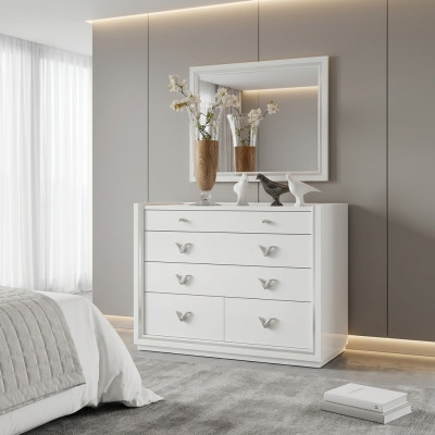 Kommode Schrank Luxus Kommoden Schrank Regal Konsole Möbel Holzschrank Italy Neu