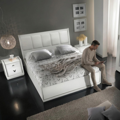 Polsterbett Betten Bett Polster Design Hotel Doppel Luxus Design Bettrahmen Neu