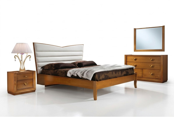 Luxus Schlafzimmer Bett Doppelbett Holz Polster Betten Doppel Bettrahmen Modern