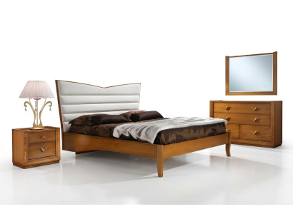 Luxus Schlafzimmer Bett Doppelbett Holz Polster Betten Doppel Bettrahmen Modern
