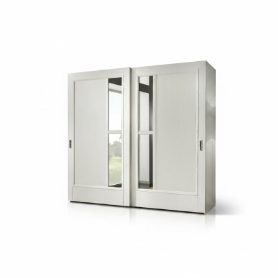 Kleiderschrank Schiebetüren Schlafzimmer Schrank Wand Schränke Holz Spiegel neu