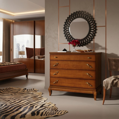Kommode Schrank Luxus Kommoden Schrank Regal Konsole Möbel Holzschrank Italy Neu