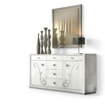 Sideboard Kommode Schrank Luxus Kommoden Schrank Regal Möbel Holzschrank Italy