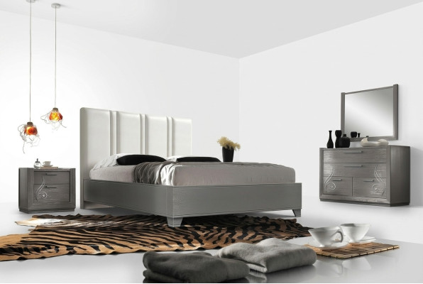 Bett Doppelbetten Modern Bettgestell Betten Doppel Bettrahmen Polster Design neu