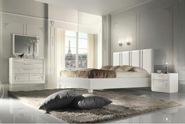 Doppelbetten Bett Modern Bettgestell Betten Doppel Bettrahmen Polster Design Neu