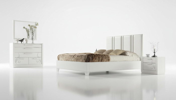 Doppelbetten Bett Modern Bettgestell Betten Doppel Bettrahmen Polster Design Neu